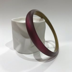 🍷 Alexis Bittar Skinny Tapered Bangle Bracelet